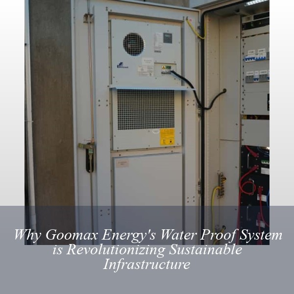 Why Goomax Energy's Water Proof System is Revolutionizing Sustainable Infrastructure