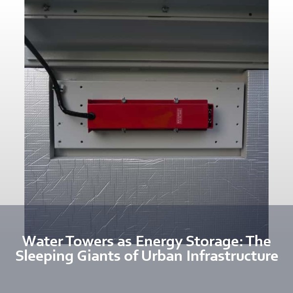 Water Towers as Energy Storage: The Sleeping Giants of Urban Infrastructure
