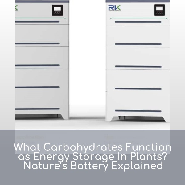 What Carbohydrates Function as Energy Storage in Plants? Nature’s Battery Explained
