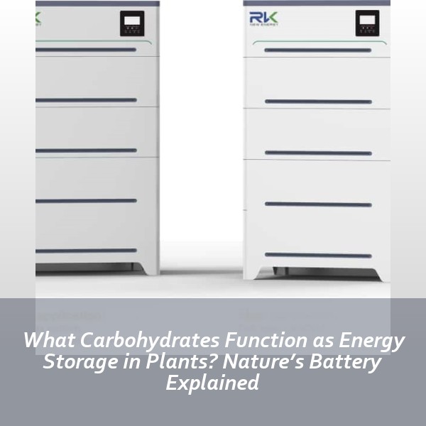 What Carbohydrates Function as Energy Storage in Plants? Nature’s Battery Explained