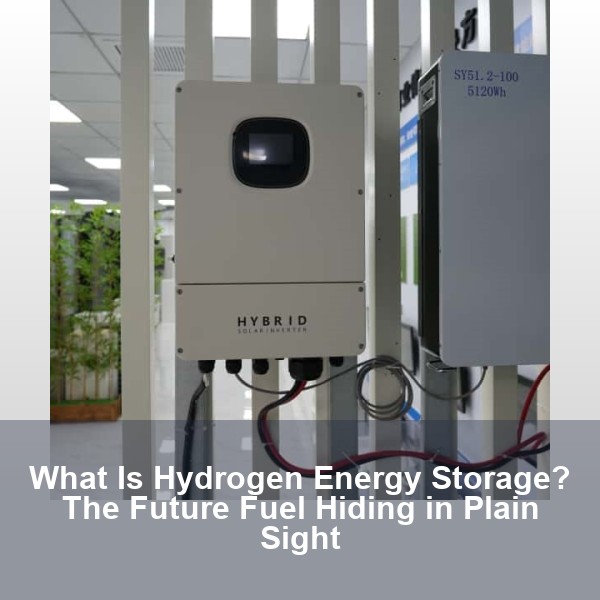 What Is Hydrogen Energy Storage? The Future Fuel Hiding in Plain Sight