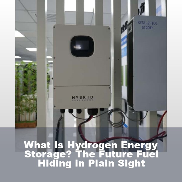 What Is Hydrogen Energy Storage? The Future Fuel Hiding in Plain Sight