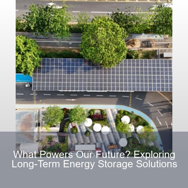 What Powers Our Future? Exploring Long-Term Energy Storage Solutions