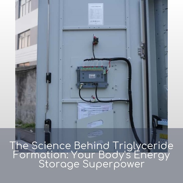 The Science Behind Triglyceride Formation: Your Body's Energy Storage Superpower