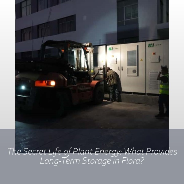The Secret Life of Plant Energy: What Provides Long-Term Storage in Flora?