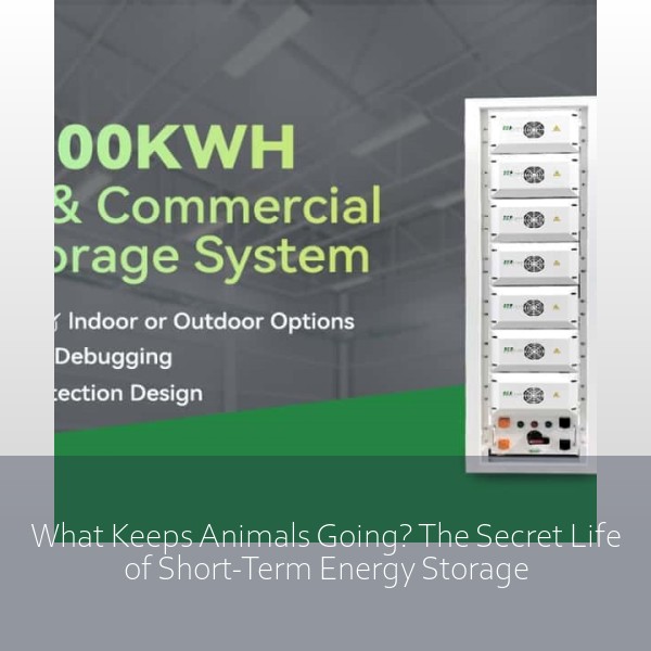 What Keeps Animals Going? The Secret Life of Short-Term Energy Storage