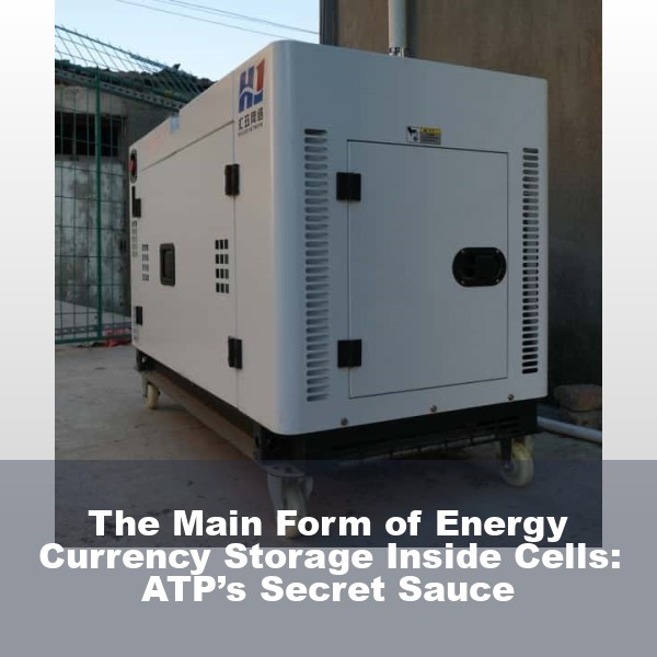 The Main Form of Energy Currency Storage Inside Cells: ATP’s Secret Sauce