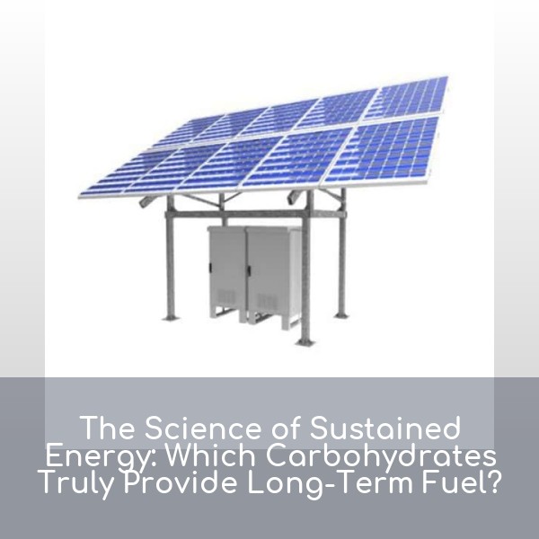 The Science of Sustained Energy: Which Carbohydrates Truly Provide Long-Term Fuel?