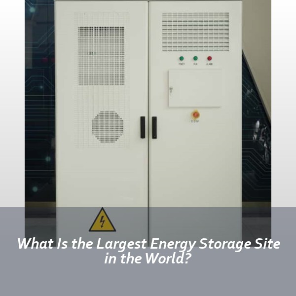 What Is the Largest Energy Storage Site in the World?