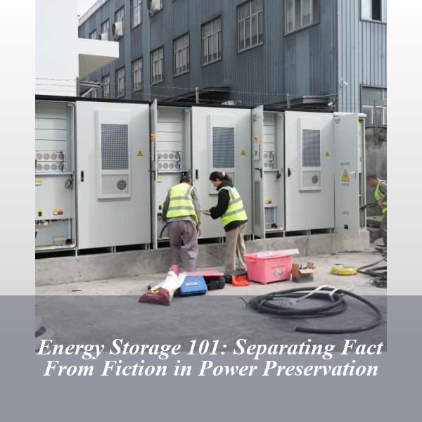 Energy Storage 101: Separating Fact From Fiction in Power Preservation