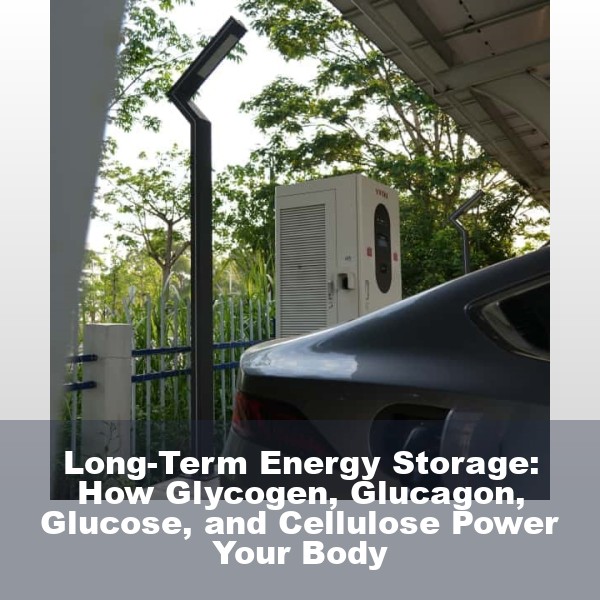 Long-Term Energy Storage: How Glycogen, Glucagon, Glucose, and Cellulose Power Your Body
