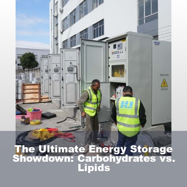 The Ultimate Energy Storage Showdown: Carbohydrates vs. Lipids