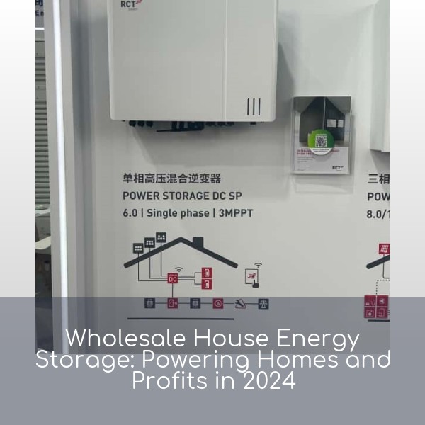 Wholesale House Energy Storage: Powering Homes and Profits in 2024