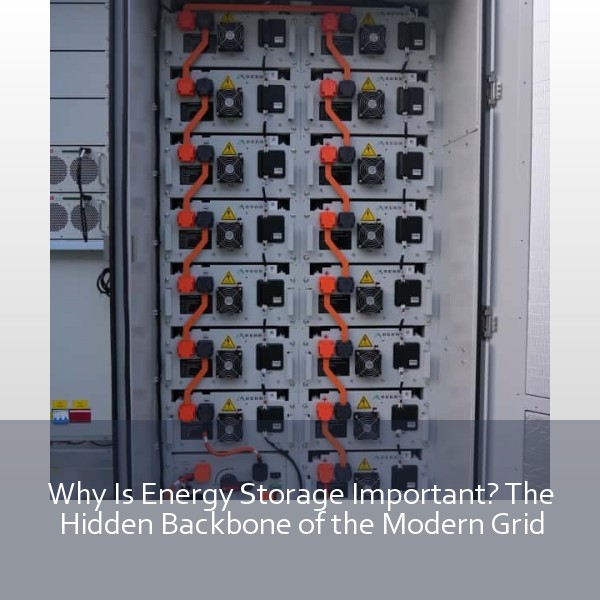 Why Is Energy Storage Important? The Hidden Backbone of the Modern Grid