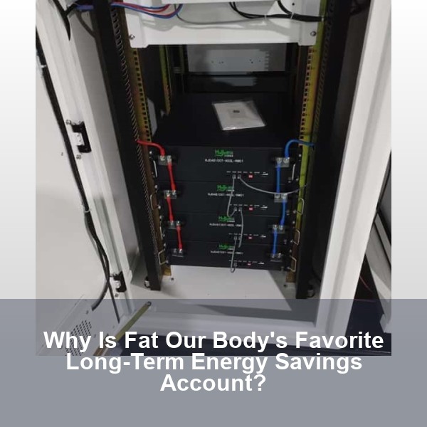 Why Is Fat Our Body's Favorite Long-Term Energy Savings Account?