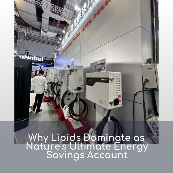 Why Lipids Dominate as Nature's Ultimate Energy Savings Account