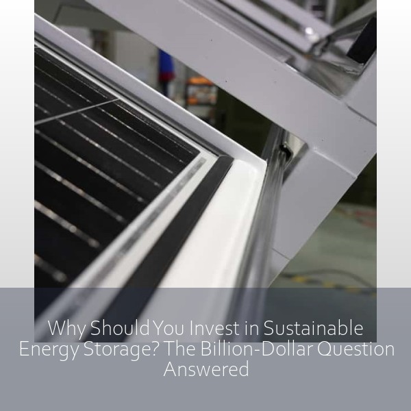 Why Should You Invest in Sustainable Energy Storage? The Billion-Dollar Question Answered