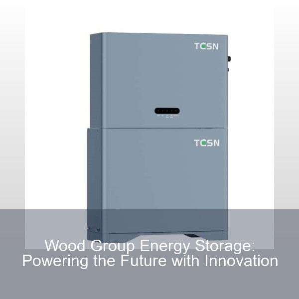 Wood Group Energy Storage: Powering the Future with Innovation