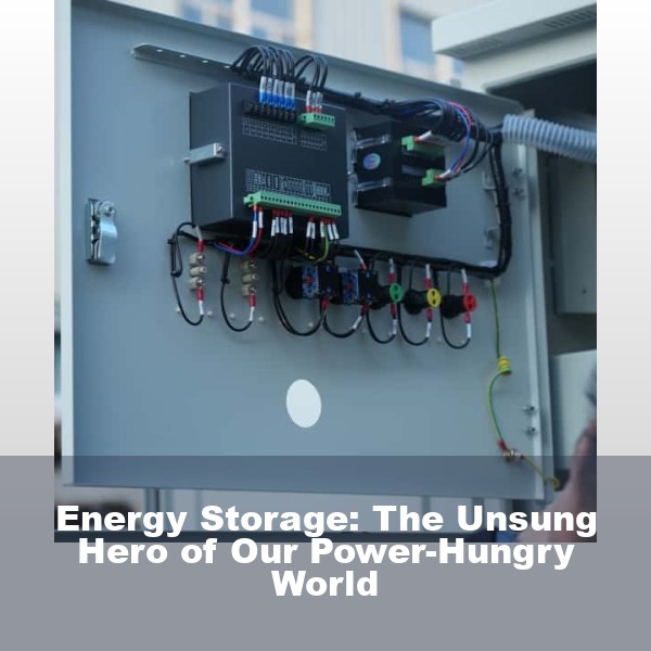 Energy Storage: The Unsung Hero of Our Power-Hungry World