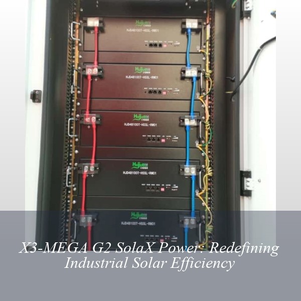 X3-MEGA G2 SolaX Power: Redefining Industrial Solar Efficiency