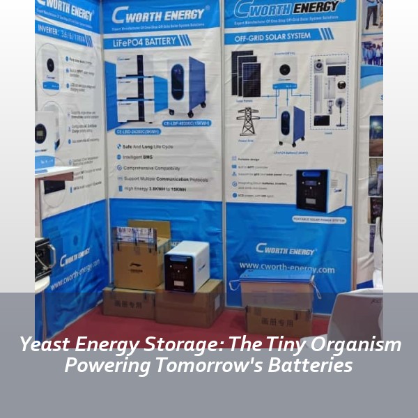 Yeast Energy Storage: The Tiny Organism Powering Tomorrow's Batteries