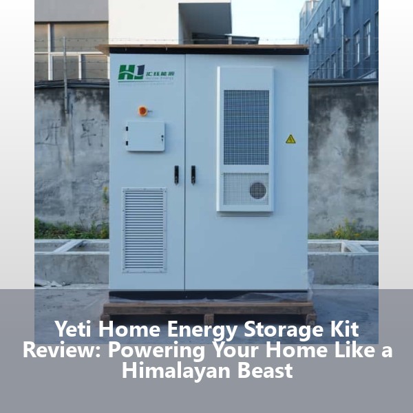 Yeti Home Energy Storage Kit Review: Powering Your Home Like a Himalayan Beast