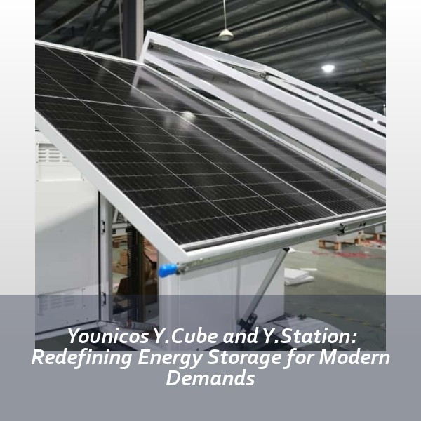 Younicos Y.Cube and Y.Station: Redefining Energy Storage for Modern Demands