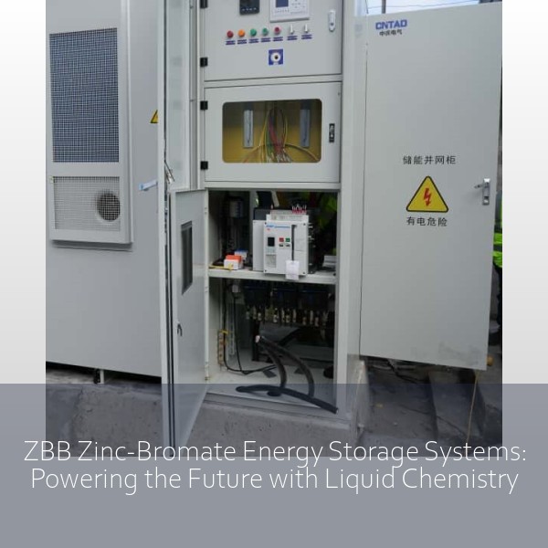 ZBB Zinc-Bromate Energy Storage Systems: Powering the Future with Liquid Chemistry