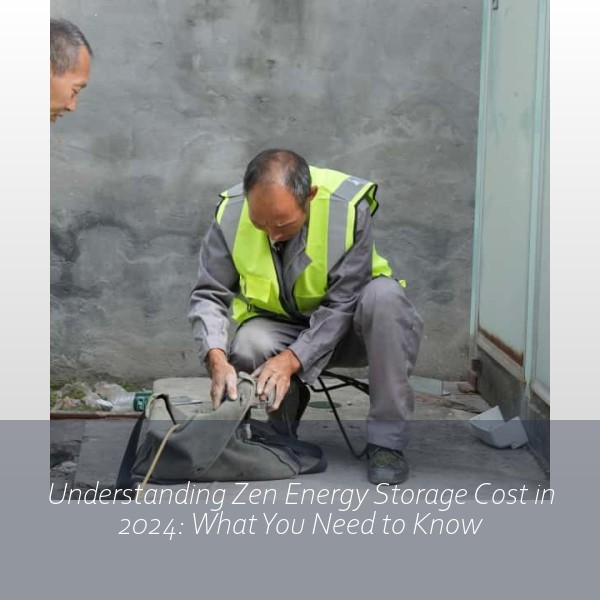 Understanding Zen Energy Storage Cost in 2024: What You Need to Know